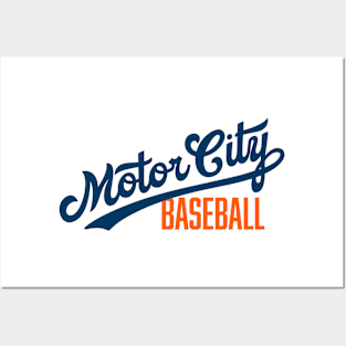 Motor City Baseball Posters and Art